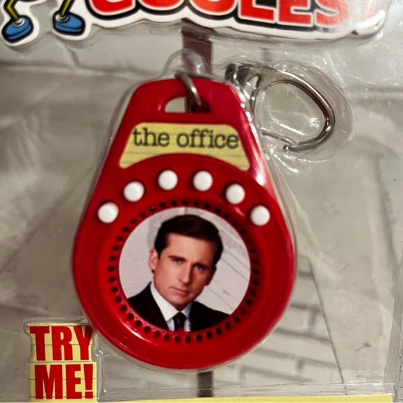 THE OFFICE Talking Keychain TV Show Quotes Worlds Coolest Michael Scott - Picture 3 of 6
